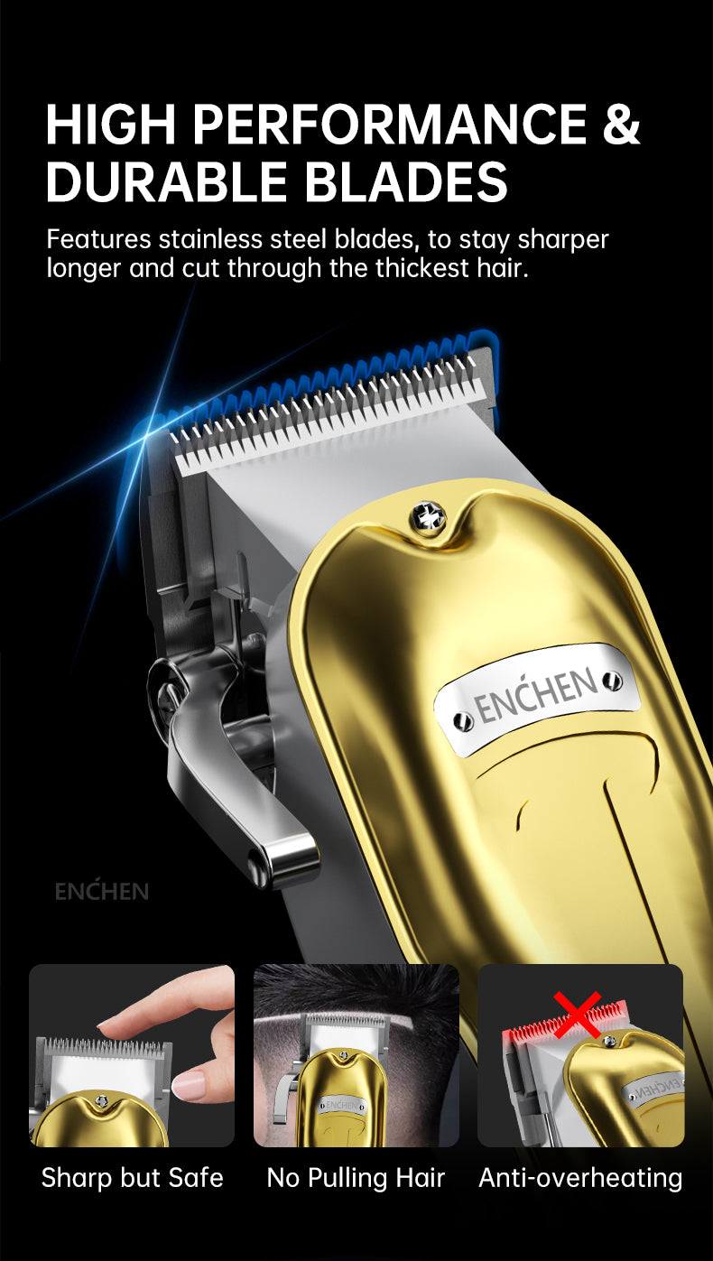 ENCHEN Boost 3 Hair Clipper Hair Trimmer Metal Material