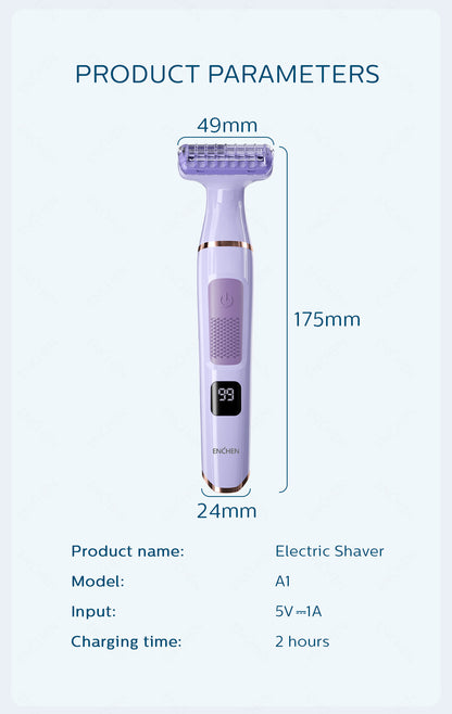 ENCHEN A1 Body Hair Removal Shaver Lady's Women's Body Shaver