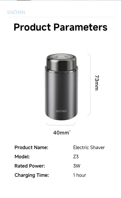 ENCHEN Z3 Mini shaver Portable Men's Shaver