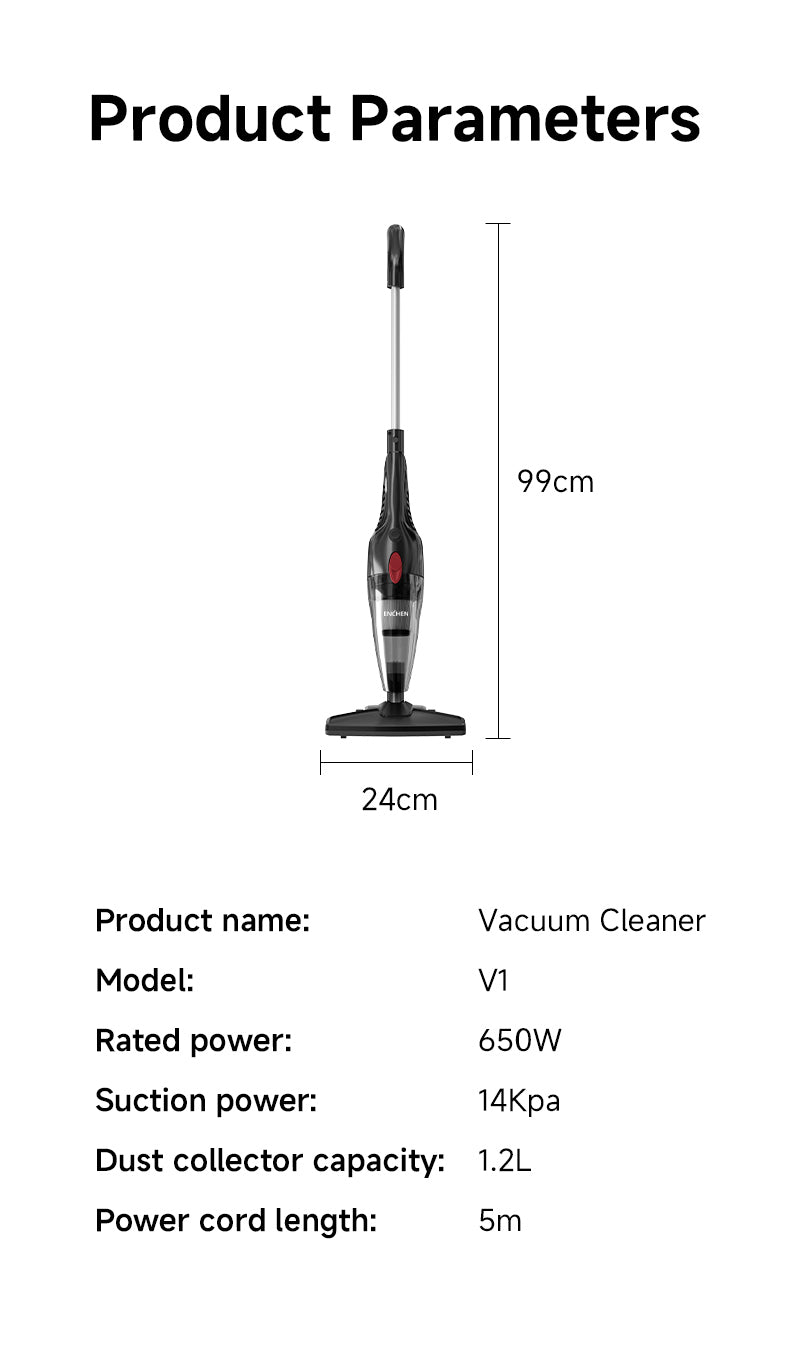 ENCHEN Household Handheld Vacuum Cleaner V1