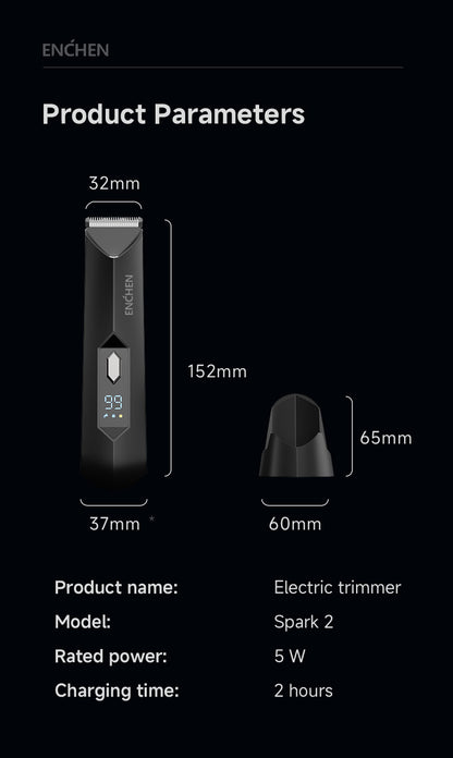 ENCHEN Spark 2 Groin Hair Trimmer Body Trimmer Grooming