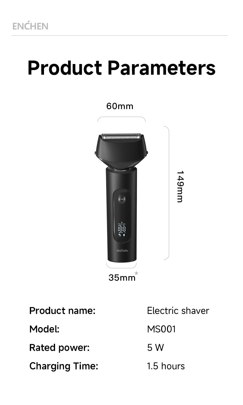 ENCHEN MS001 Foil Shaver Men's Shaver