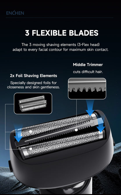 ENCHEN MS001 Foil Shaver Men's Shaver