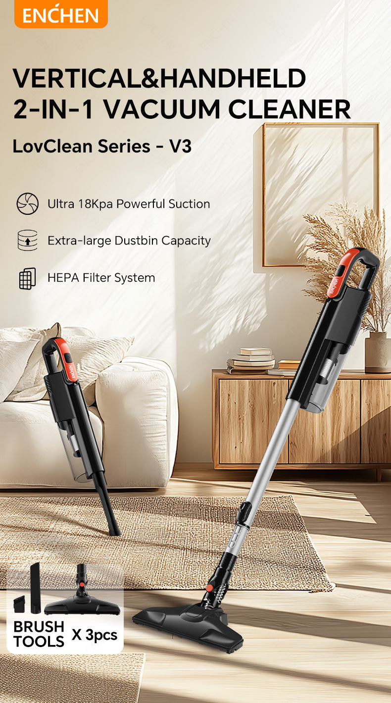 ENCHEN V3 Handheld Vacuum Cleaner High Power