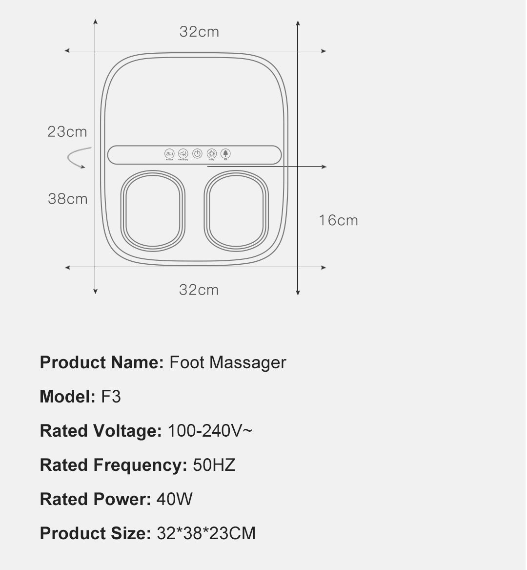 ENCHEN F3 Foot Massager